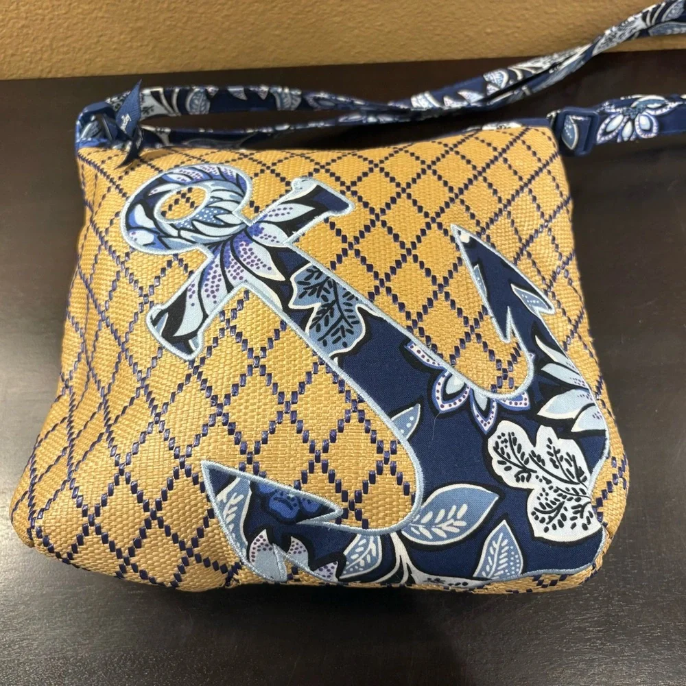 Vera Bradley Straw Anchor Crossbody - Picture 9 of 13